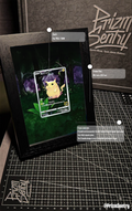 0013-Pikachu [s8a 001/028](Expansion Pack "25th Anniversary Collection") Art Frame