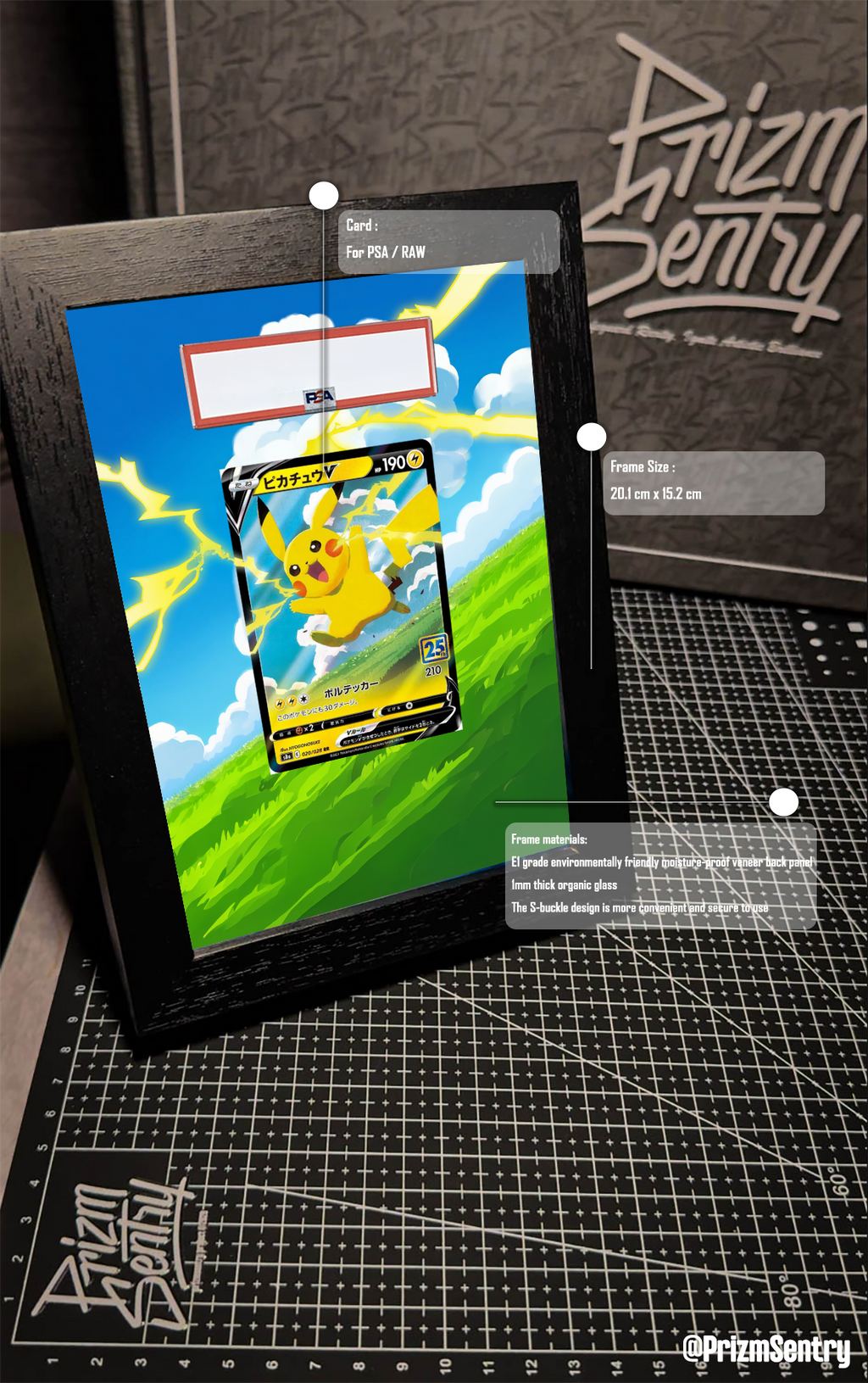 0019-Pikachu V RR[s8a 020/028](Expansion Pack "25th Anniversary Collection") Art Frame