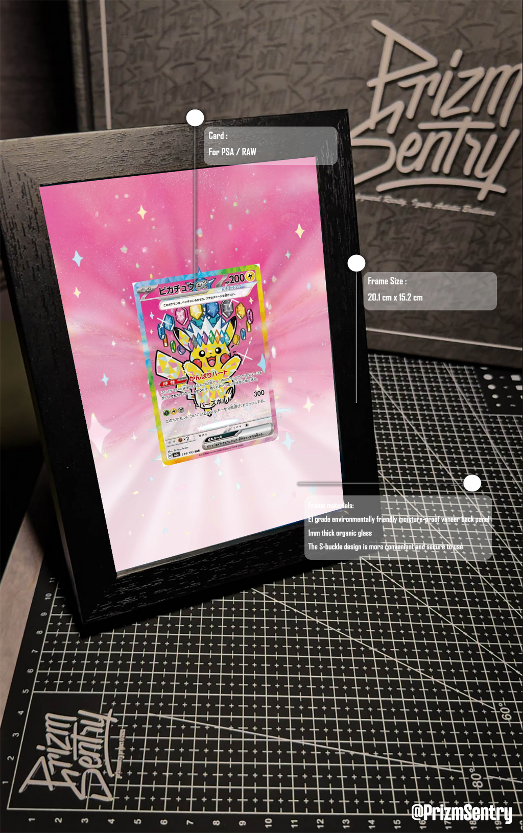 0030-Pikachu ex SAR [M2a 234/193](High Class Pack "MEGA Dream ex") Art Frame