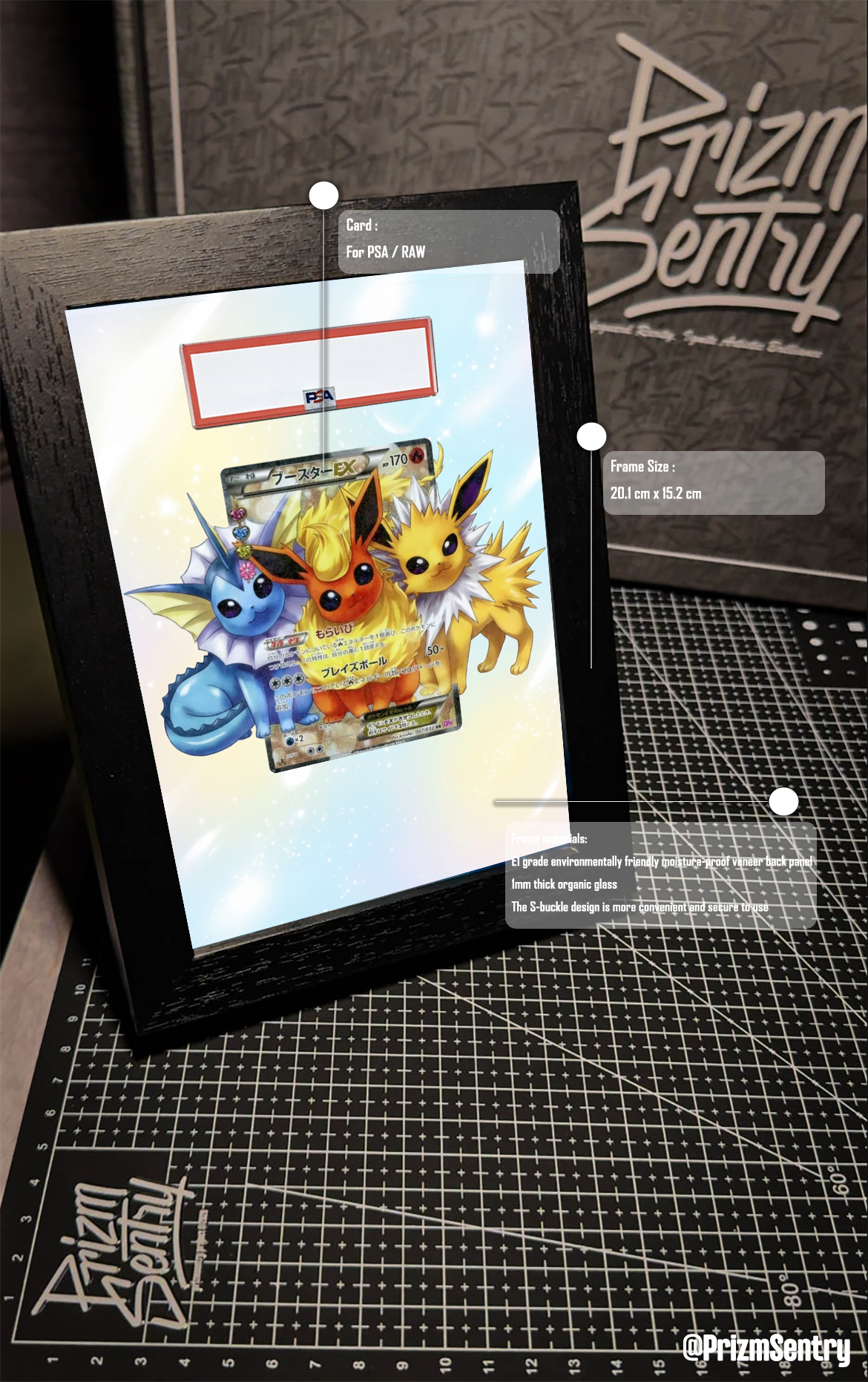 0038-Flareon EX RR :1ED [CP3 007/032](Concept Pack "Pokekyun Collection") Art Frame